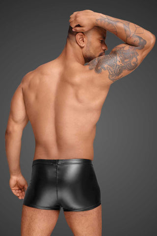 Noir Handmade Shorts mit Zierfalten H054