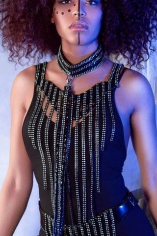 Tatjana Warnecke - Neptuna Top Strass