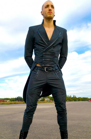 Tatjana Warnecke - Dandy Pant black matt