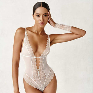 Bracli GENEVA Perlenbody - creme