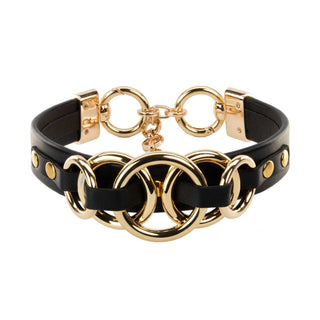 Asche & Gold Adele Lederhalsband