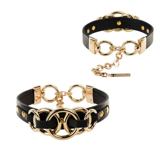 Asche & Gold Adele Lederhalsband