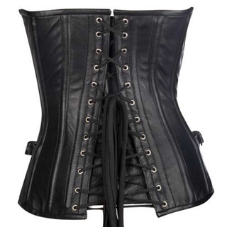 ADERLASS Leder Korsett | Steampunkt Style - Größe XXL