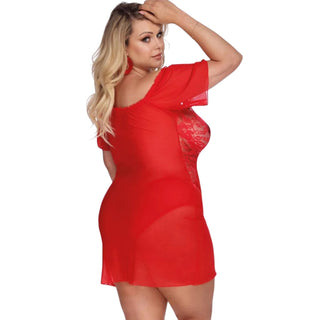 Anais Apparel Camari rotes Minikleid