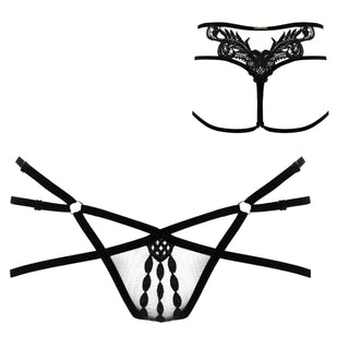 Asche & Gold Aurèle Slip aus Spitze schwarz