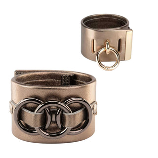 Asche & Gold Beatrice II Armband Cuff altgold/gun metal
