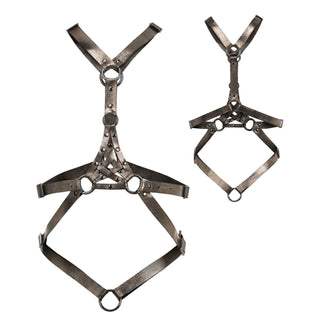 Asche & Gold Amelia Harness altgold/gun metal