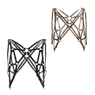 Asche & Gold Camillo Harness Lederharnisch