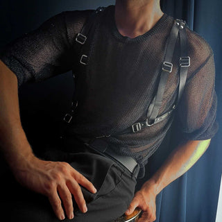 Asche & Gold Cyrille Harness Lederharnisch