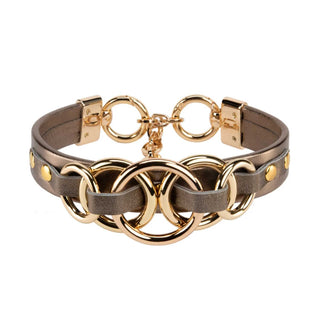 Asche & Gold Adele Lederhalsband