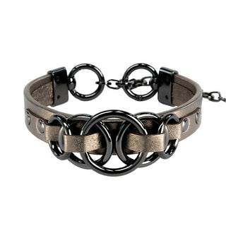 Asche & Gold Adele Lederhalsband