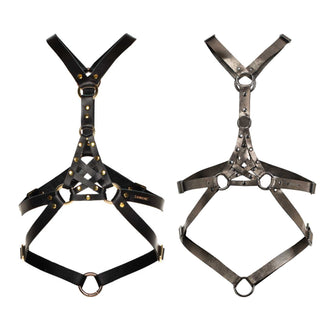 Asche & Gold Amelia Harness schwarz/gold