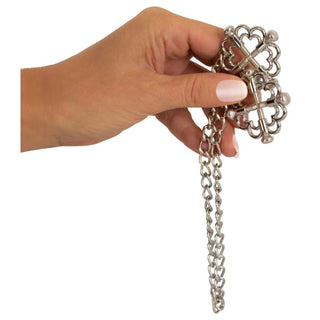 Bad Kitty Nippel-Schmuck mit Metallkette