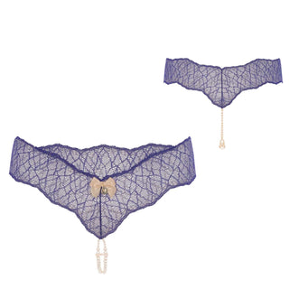 Bracli Sydney DOUBLE Perlenstring blau