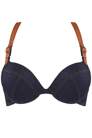 Marlies Dekkers - Calamity Jane Push Up jeansblau