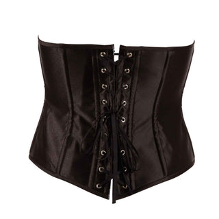 Cottelli Unterbrust Corsage schwarz matt