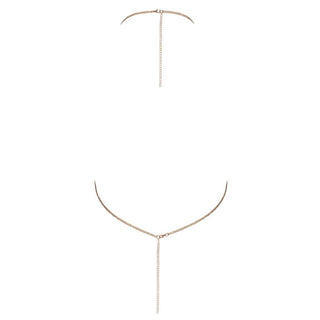 Cottelli Ketten-Top goldfarben