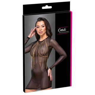 Cottelli Ketten-Top goldfarben