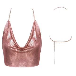 Cottelli Metall-Top roségold