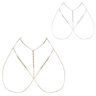 Escora Bodykette als Bra mit Blättchen C07