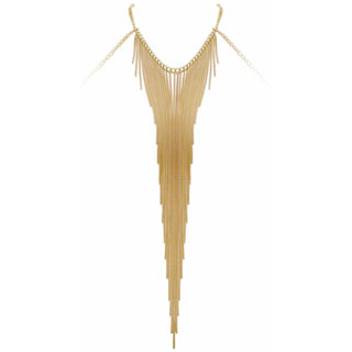 Escora anmutige Lange Halskette V-Form C06