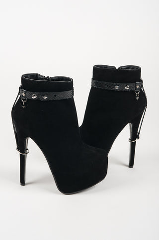 FK Ebony Python Heel Restraints