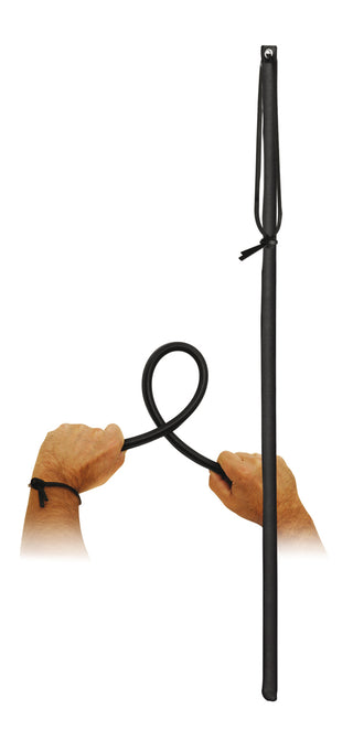 Flexstock mit schwarzem Lederüberzug - 65cm