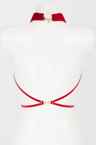 Fräulein Kink ROUGE High Fashion Leder Harness