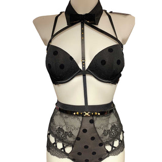 Daisy Pushup BH Polca Dots