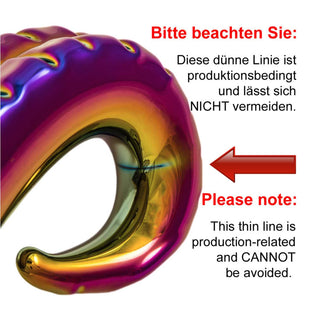 Glassvibrations Glasdildo - Teufelszunge Luzifer