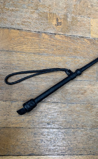 Argentinische Leder Gerte 68cm Klatsche geschlossen