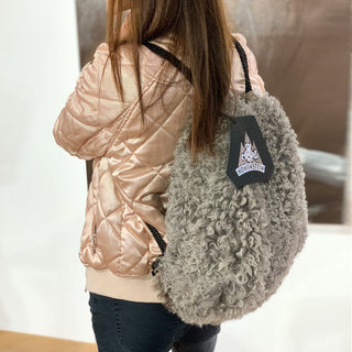 Fell-Rucksack grau Langhaar