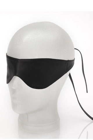 Augenmaske Night Lamm-Nappa schwarz