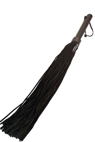 Leder Flogger lang Nappa-Leder