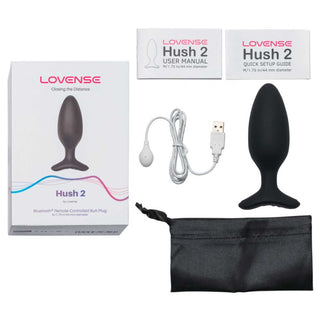 Lovense - Hush 2 Vibro-Analplug M