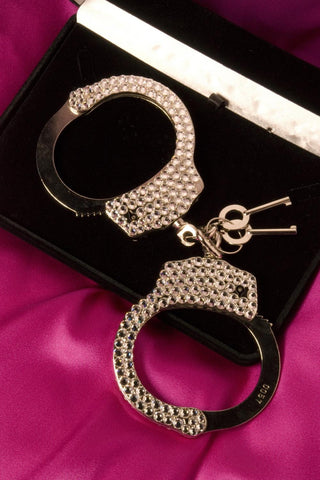 LUX-ME - Handschellen mit Swarovski Kristallen