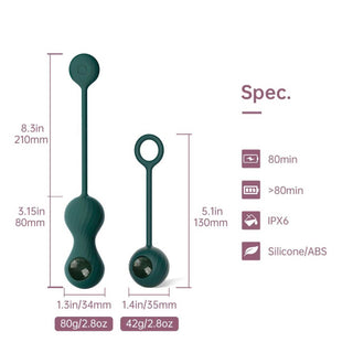 Magic Motion - Crystal Duo Smart Kegel Vibrator