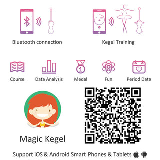 Magic Motion Smart Kegel Master Balls pink