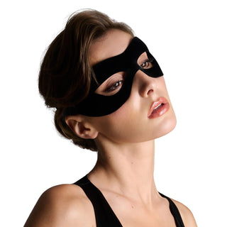 Maison Close L'Anonyme Samt Maske schwarz
