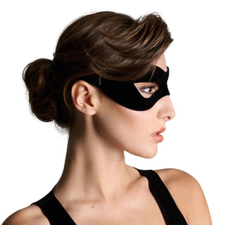 Maison Close L'Anonyme Samt Maske schwarz