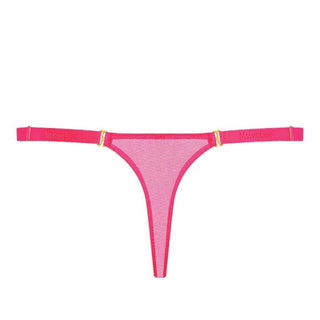 Maison Close Corps a Corps Neon- Mini String Pink/Gold