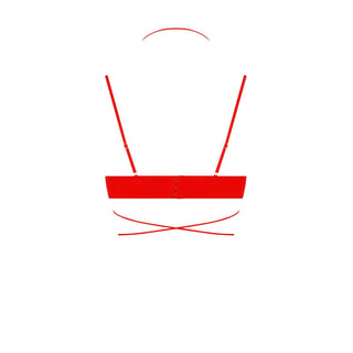 Maison Close French Kiss Wickel-BH Rot