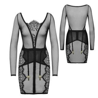 Maison Close - Inspiration Divine transparentes Kleid schwarz