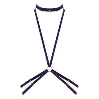 Maison Close Les Fetiches Harness Samt violett