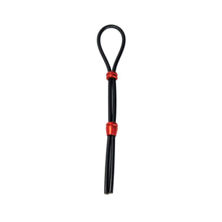 Malesation Grip Double - Penisring schwarz/rot