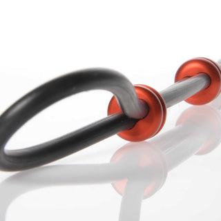 Malesation Grip Double - Penisring schwarz/rot