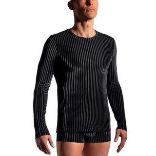 Manstore M2242 Langarm-Shirt | black