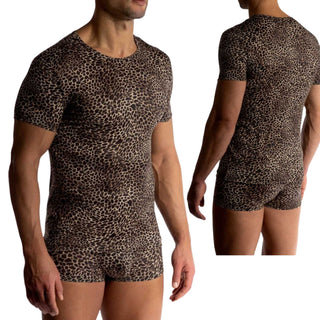 Manstore M2514 Casual T-Shirt Rundhals | Leo Design