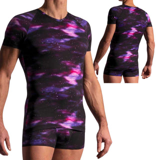 Manstore M800 V-Ausschnitt T-Shirt | space