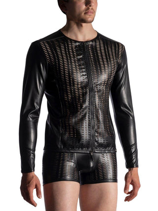 Manstore M953 Zipped Longsleeves black